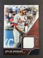 Topps 2026 Series 1 Major League Material Relic Nolan Arenado Cardinals MLM-NA