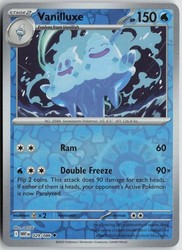 Vanilluxe 029/086 SV: White Flare Reverse Holo Uncommon