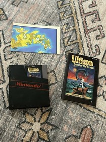 Complete w/ MAP! Ultima: Quest of the Avatar Nintendo NES CIB