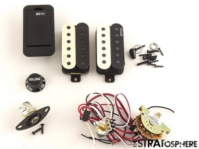 Charvel Pro Mod Jim Root San Dimas HH EMG PICKUPS POTS KNOBS Zebra Daemonum