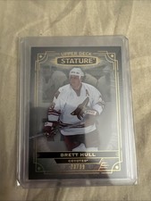 2022-23 UD Stature Photo Variant Brett Hull /99 Arizona Coyotes 