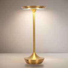 Rechargeable Cordless Table Lamp,Portable Outdoor 6000mAh Battery Operated LE...