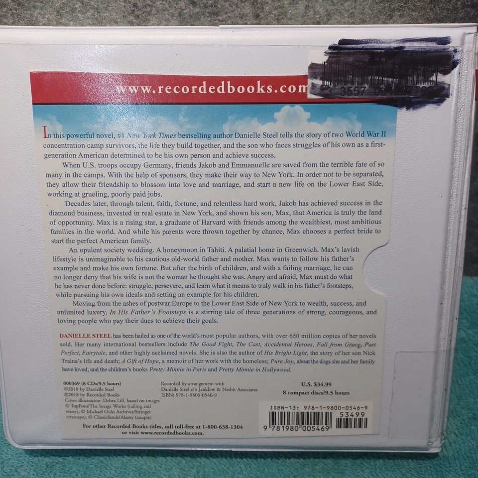 CD Audiobooks ROMANCE Lot of 7 - Danielle Steel Lindsey Lowell Coulter Graham - Image 3 of 4