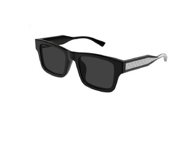 GUCCI SONNENBRILLE GG2072SA (001) Acetat schwarz mit grauen Gläsern