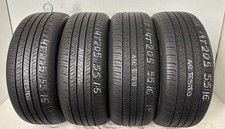 No Shipping Only Local Pick Up Set 4 Tires 205 55 16 Hankook Kinergy Gt