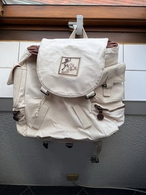 90s Reebok City Jam canvas Backpack Rucksack ca. 40x40x14 Vintage Rare smelly