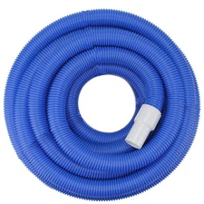 Pool Central Blue Molded PE In-Ground Pool Vacuum Hose Swivel Cuff 50FT x 1.5IN