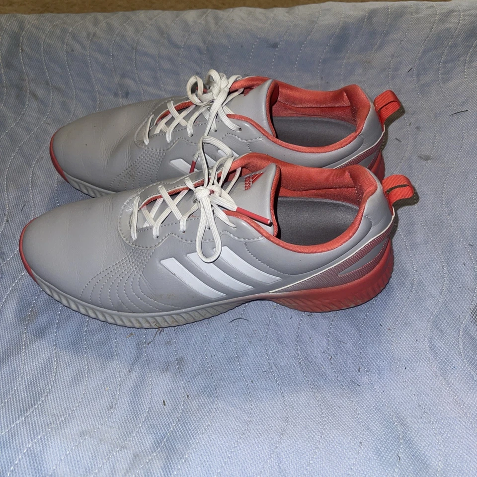 Zapatos de golf deportivos Adidas Adiwear Traxion blancos EMG 004002 para hombre talla 11 Foto 2 de 4