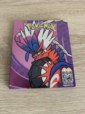 Pokemon Dragon Discovery 1 Booster Pack Mc Donalds 2025 Happy Meal NEU Deutsch