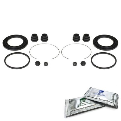 2x FRONT BRAKE CALIPER REPAIR KIT ADVICS FITS: TOYOTA VERSO S 2011- BCK6048DX2