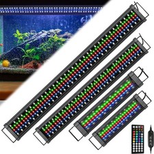Lampada illuminazione acquario regolabile LED RGB spettro completo luce da appoggio
