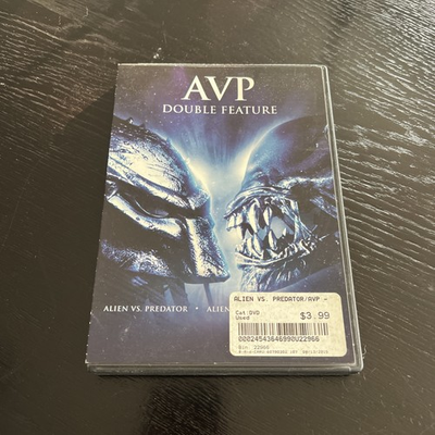 #ad Alien vs. Predator AVP: Requiem 2004 2007 2 Disc Double Feature DVD Set $3.99