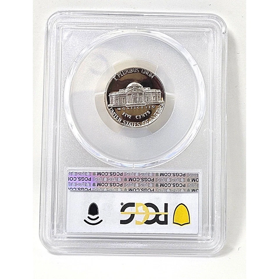 1976-S Jefferson Nickel – PCGS PR69DCAM – Bicentennial Proof - Image 2 of 2