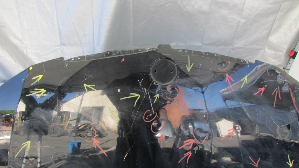 BMW 335i 328i 335xi 328xi 2007-2010 serie 3 capó panel montaje capó OEM Foto 4 de 4