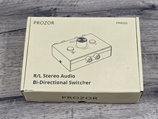 PROZOR Bi-Directional switcher R/L Stereo Audio PRR023