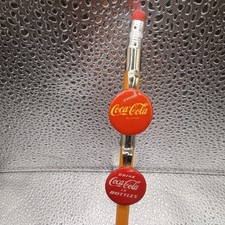 2 vintage Coca-Cola Advertising Pencil clips