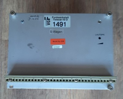 INIT GmbH  Funkkassette FKET10  U-Bahn Frankfurt FKET 10  mit AEG Telecar 10/160