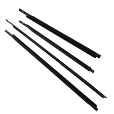 4pc Window Weatherstrip Moulding Trim Seal Belt For Toyota Yaris Sedan 20072016