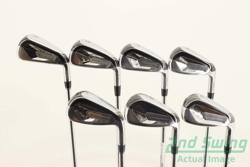 Titleist CNCPT-01 Iron Set 5-PW AW Stiff Steel Right Handed +0.5 Inch