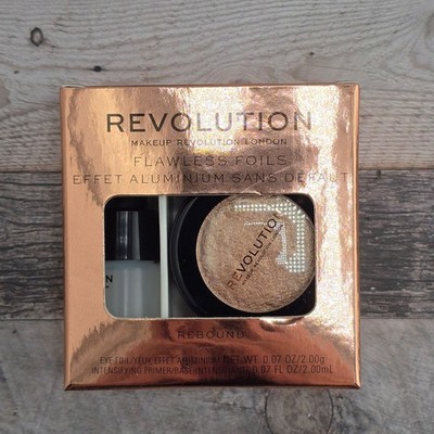Makeup Revolution Flawless Foils Rebound Eye Foil Primer Set New