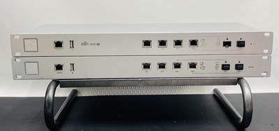 Lot of 2 Ubiquiti Networks Unifi Security Gateway Pro 4 USG-PRO-4