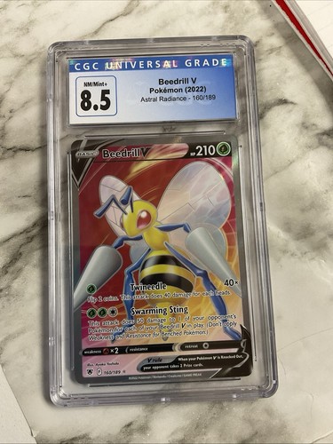 CGC Beedrill V  Astral Radiance Pokemon  160/189