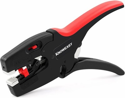 Knoweasy Upgraded Wire Stripper : 2-in-1 Heavy Duty Wire Stripper Plier and Cutt