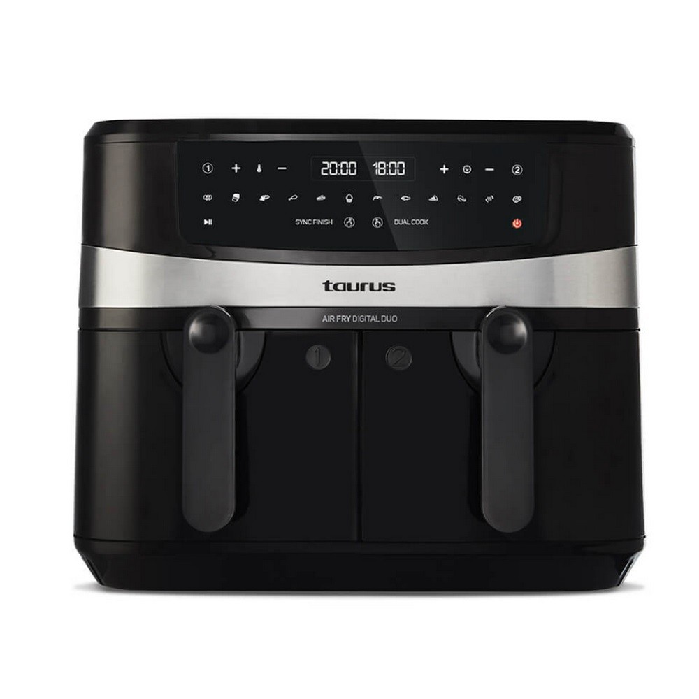 Air fryer Taurus 2600W double compartiment pour des repas croustillants sans huile