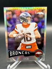 2025 Topps Chrime Bo Nix 1975 Chrome Insert Refractor #1975-11 Denver Broncos