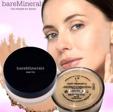 BareMinerals Loose Powder Matte Foundation SPF 15 ~ SOFT MEDIUM 11(C) 6g NIP $39