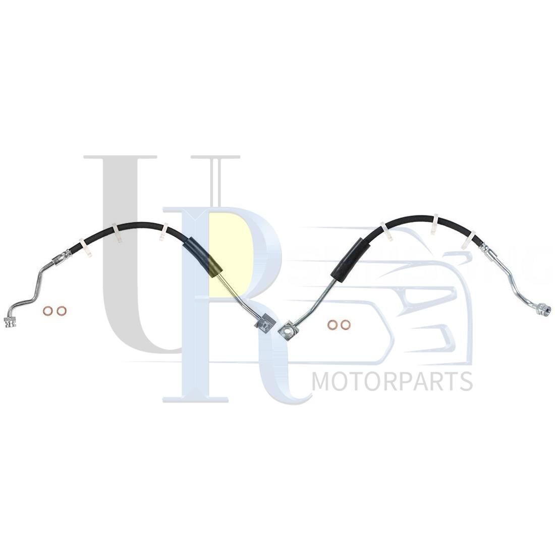 Fits Ford Explorer 1993 1994 2pcs Sunsong Brake Hydraulic Hose Front Left Right