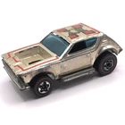 Hot Wheels Redline Gremlin Grinder Car 1974/76 Super Chrome - Made In Hong Kong