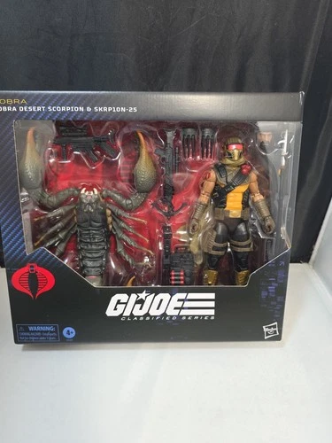 G.I. Joe Classified Series #180, Cobra Desert Scorpion & SKRP10N-25 NIB (OT)