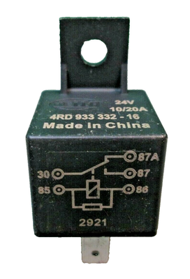 HELLA 4RA 007 507-081 Relè, Corrente di lavoro, 12V, 4a... poli, Schea