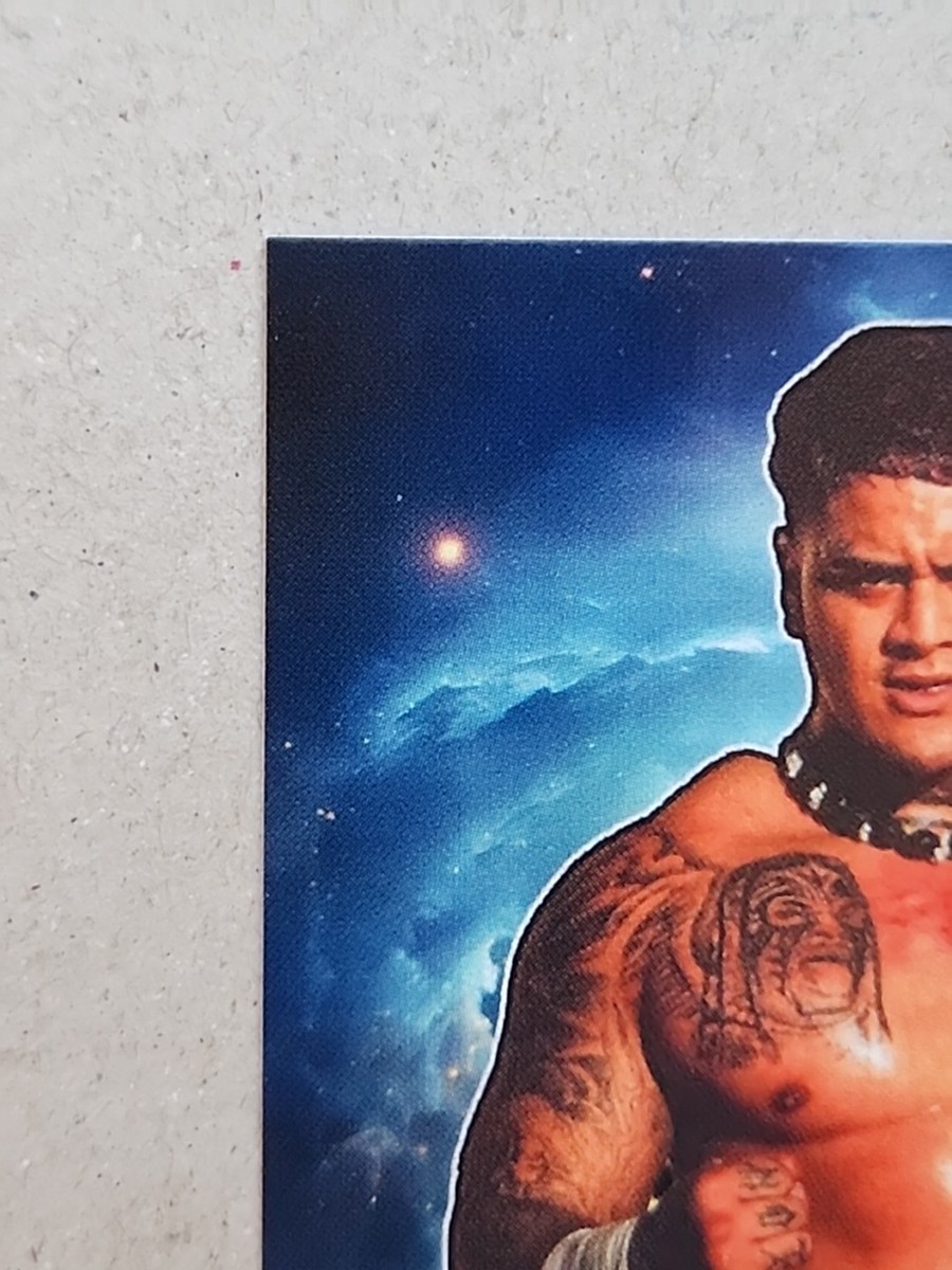 Zilla Fatu Signed Bloodline Card WWE AEW NXT TNA WWF NJPW