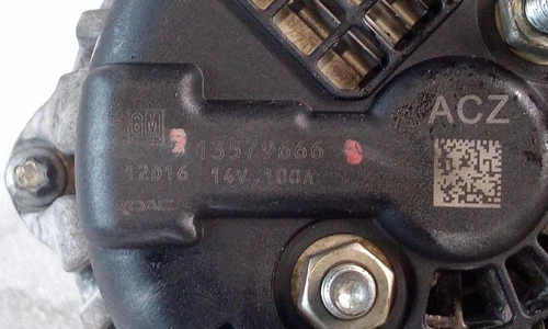 13579666 Alternatore per CHEVROLET ORLANDO LTZ 2011 524419 - Picture 3 of 10