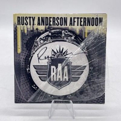 Rusty Anderson - Afternoon - Oxide Records CD Album 2016 Autographed Cover