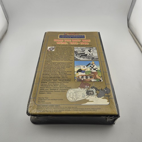 Walt Disney ‘How the Best Was Won 1933-1960 VHS Sealed Limited Gold Edition II - Picture 10 of 11
