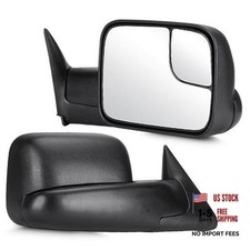 Towing Mirrors Fit For 1994 1995 1996 1997 1998 1999 2000 2001 Dodge Ram 1500