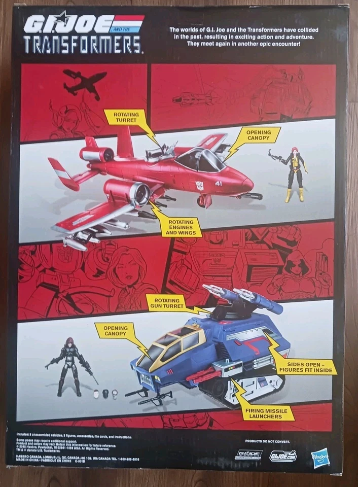 FIGURA SDCC COMIC CON TRANSFORMERS GI JOE ZARTAN SCARLETT SOUNDWAVE POWERGLIDE  Foto 3 de 4