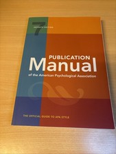 Publication Manual Official 7th Edition Ameri...
