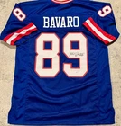 MARK BAVARO NEW YORK GIANTS AUOTGRAPHED SIGNED CUSTOM STYLE JERSEY-JSA.