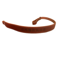 Custom Leather Padded Gun Sling Personalized Leather Strap Customized Amish Name
