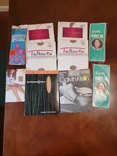 Vintage Hosiery Stockings Nylon Pantyhose Lot And Knee Highs
