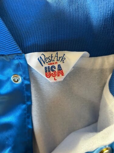 VINTAGE WEST ARK SATIN JACKET - MEN'S LG - 1996 BALLUNAR LIFTOFF FESTIVAL - Picture 4 of 4