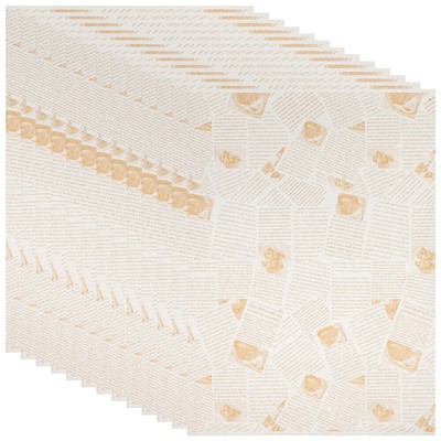  100 Sheets Freezer Paper Fryer Oil-absorbing Wrapping Grease-proof