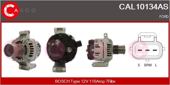 Casco Lichtmaschine Generator 110A 12V FüR Ford Transit Pritsche/Fahrgestell-image