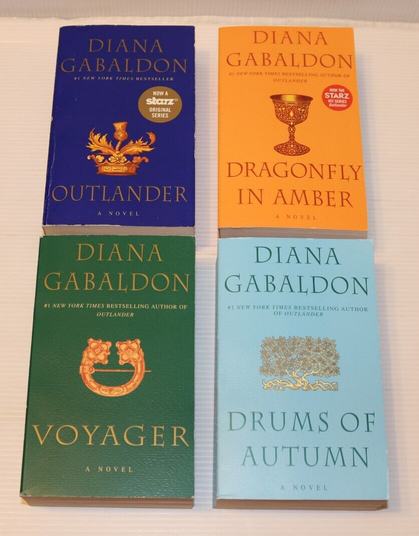 The OUTLANDER Series Books 4, by Diana Gabaldon, Paperback Lot