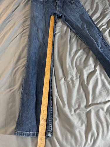 Eddie Bauer Mens Slim Fit Blue Jeans - 30x32 - Picture 6 of 8