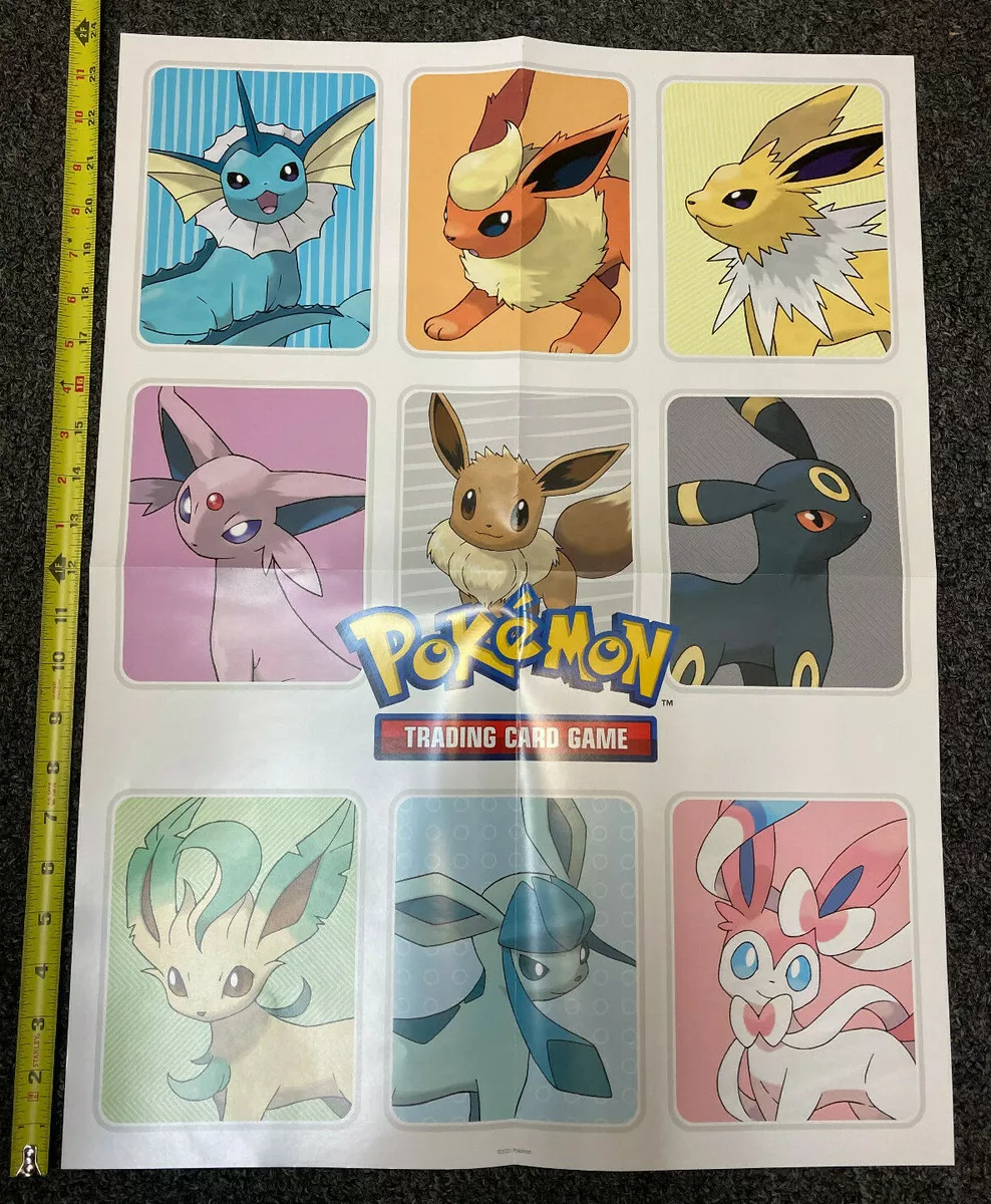 Pokemon - Evolving Skies - Poster Eevee Evolutions Eevolutions - NEW